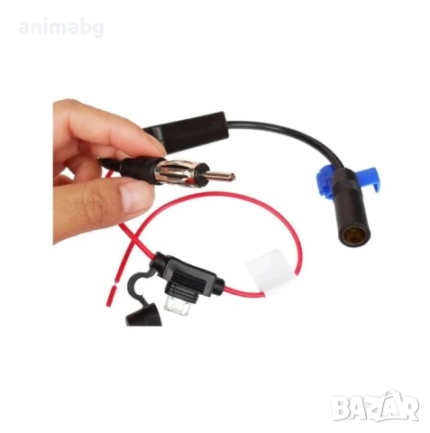 ANIMABG Усилвател за автомобилна радио антена, FM/AM ANT-208, 12V, снимка 7 - Аксесоари и консумативи - 54613800