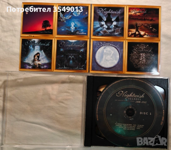 CD / ЦД компакт диск - Nightwish - 2018 - Decades - An Archive Of Song 1996-2015 [2 CD], снимка 4 - CD дискове - 54750049