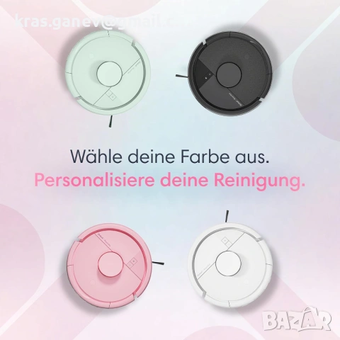 iRobot Roomba Mini робот прахосмукачка и моп + AutoEmpty Dock, цвят Mint, снимка 10 - Прахосмукачки - 54504301