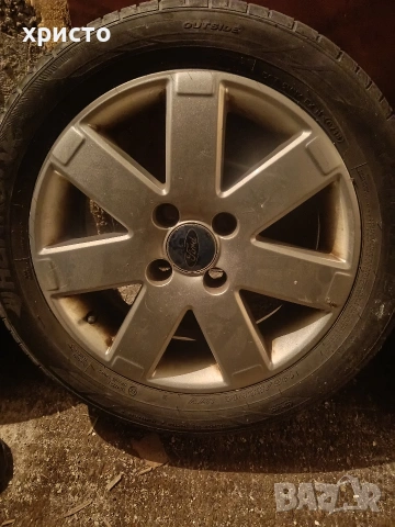 Алуминиеви джанти за Ford 16 " с гуми, снимка 3 - Гуми и джанти - 54616577