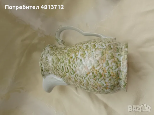  Винтидж голяма порцеланова Кана  ретро дизайн маркирана SW, снимка 15 - Колекции - 55636988
