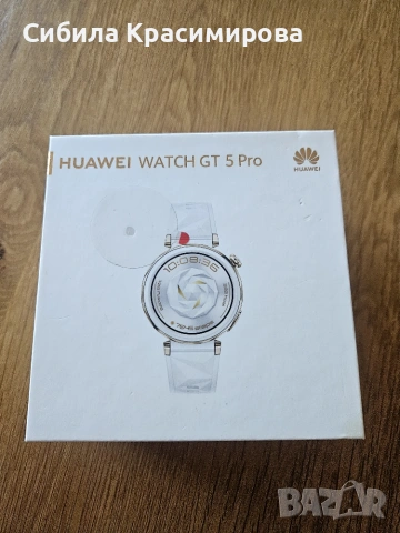 ⌚ Huawei Watch GT 5 Pro 42 mm White – като нов ⌚