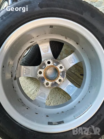 Продавам ОРИГИНАЛНИ Джанти+гуми 15 ' цола 5x112 57,1 Audi a4,a6,a8 Pasat 4,5. 6 1/2J ET38 DEZENT, снимка 5 - Гуми и джанти - 55468902