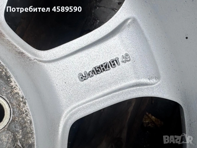 4бр.Алуминиеви джанти RONAL 15цола 4x100 за Opel Combo,Chevrolet Spark,Aveo,Fiat Punto, снимка 14 - Гуми и джанти - 55282174