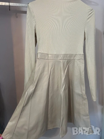 Дамска рокличка в бежово , снимка 4 - Рокли - 54359530