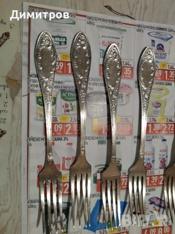 Вилици, снимка 3 - Прибори за хранене, готвене и сервиране - 54172414