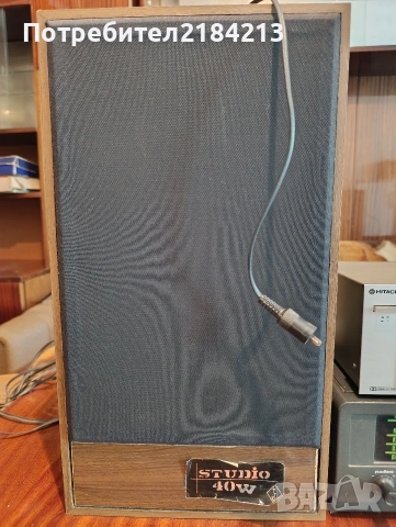 Ретро аудио сет: Стерео усилвател Соната 2 , Дек Hitachi и колони Studio 40 w, снимка 8 - Ресийвъри, усилватели, смесителни пултове - 55258473