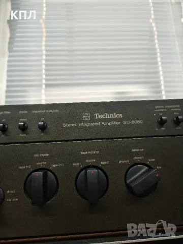 Усилвател TECHNICS SU-8080, снимка 6 - Ресийвъри, усилватели, смесителни пултове - 55380398