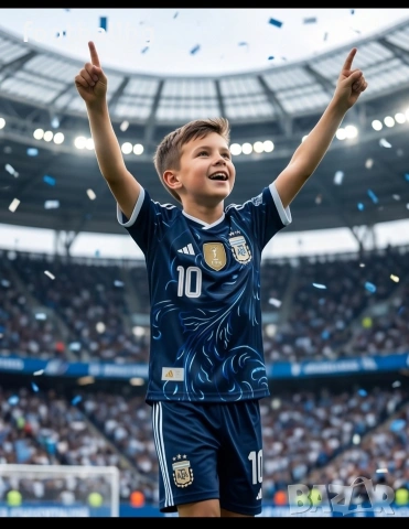 MESSI 10 ❤️⚽️ детско юношески футболни екипи ARGENTINA 🇦🇷 НОВО 2026-27 год , снимка 12 - Футбол - 36758769