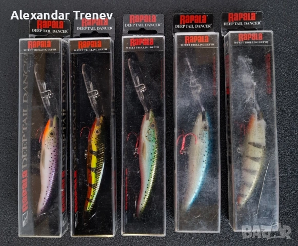 Воблери Rapala TD и TDD, снимка 8 - Такъми - 54168718