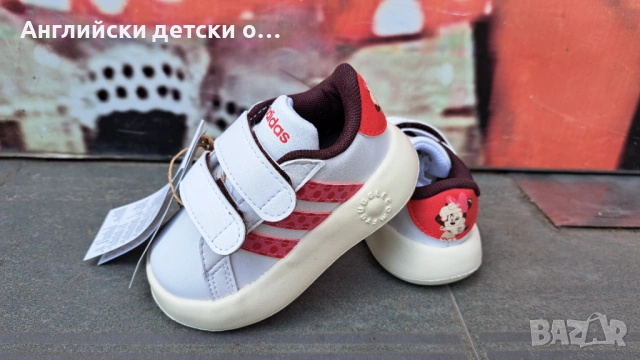Английски оригинални детски полукецки Adidas, снимка 5 - Детски маратонки - 54773332