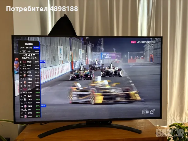 Телевизор LG 50UQ81003LB, снимка 3 - Телевизори - 55422329