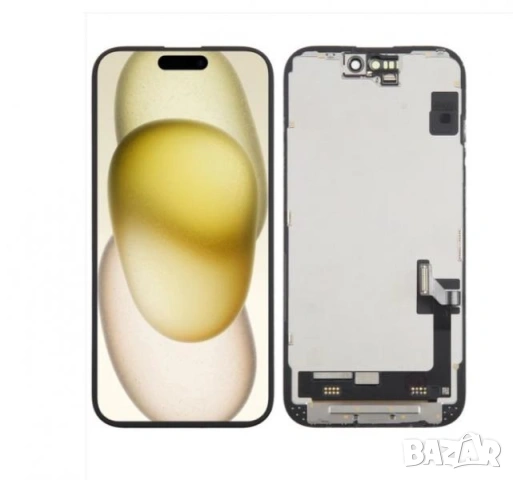 LCD Дисплей за iPhone 15 6.1 + Тъч скрийн, оригинален