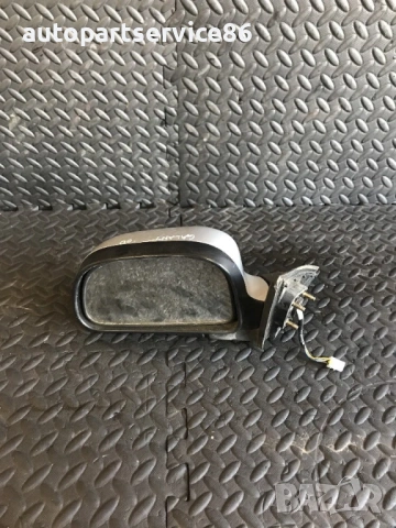 Ляво предно странично огледало сребристо за Mitsubishi Galant (2001) 012091