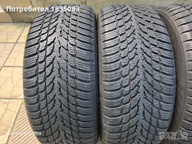 4бр. зимни гуми 215/55/17 Nokian, снимка 3 - Гуми и джанти - 54584140