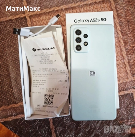 Телефон SAMSUNG A52, снимка 4 - Samsung - 54925012
