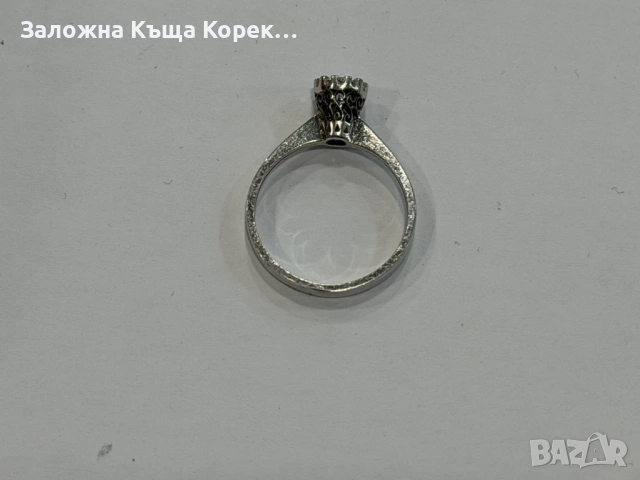 Сребърен пръстен 2,22гр, снимка 5 - Пръстени - 54731272