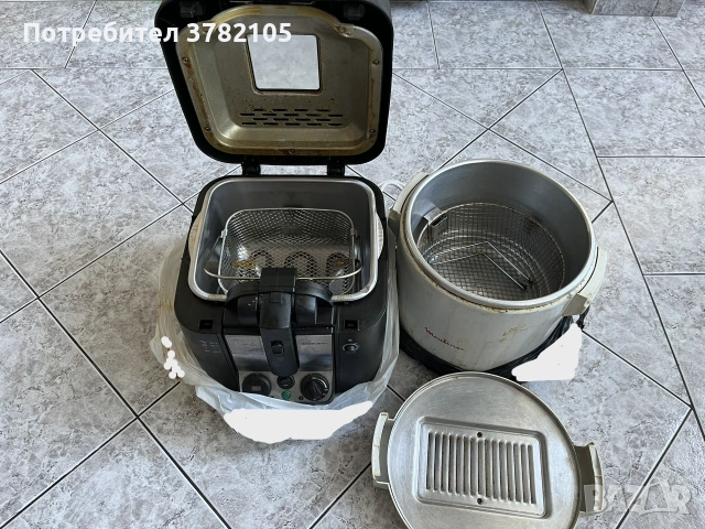 Фритюрници SilverCrest и Moulinex - Използвани, снимка 4 - Фритюрници - 54981898