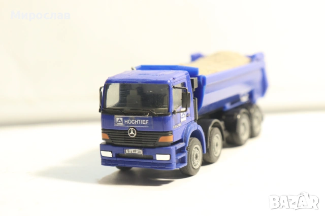HERPA?? H0 1/87 MERCEDES ATEGO САМОСВАЛ КАМИОН МОДЕЛ, снимка 3 - Колекции - 54340244