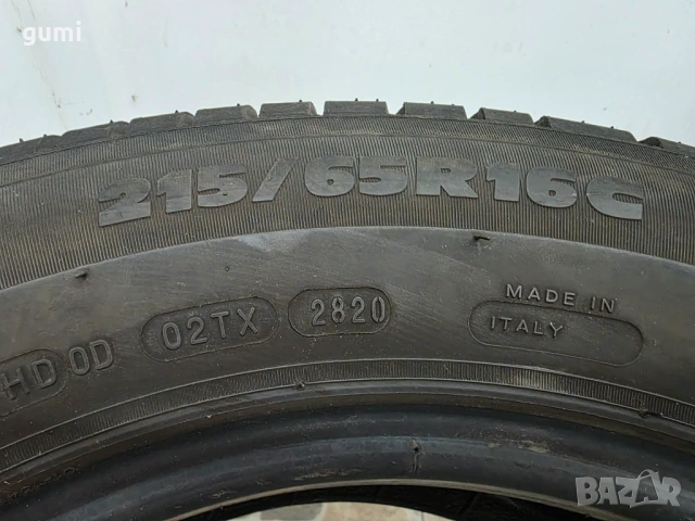 2бр летни гуми за бус 215/65/16C MICHELIN L05641, снимка 4 - Гуми и джанти - 54527952