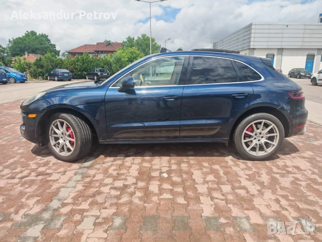 Porsche Macan Turbo 2015 Burmester, Beige interior, снимка 4 - Автомобили и джипове - 54759069
