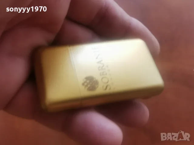 SOBRANIE GOLD NEW-ЗАПАЛКА С РЕОТАН 0608261148, снимка 11 - Колекции - 55570236