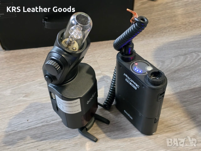 Светкавица Godox WITSTRO AD-360 Watt + допълнителна батерия