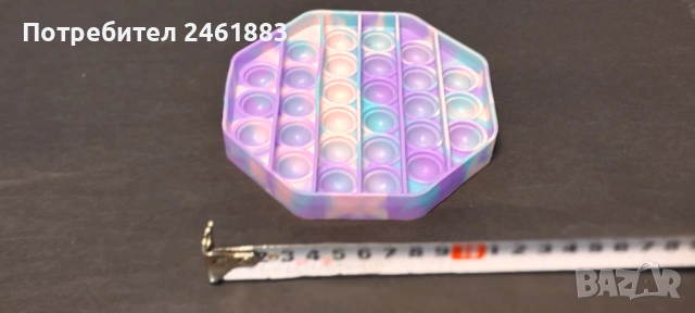 Антистрес играчка за възрастни pop it fidget от силикон, снимка 3 - Други игри - 54127767