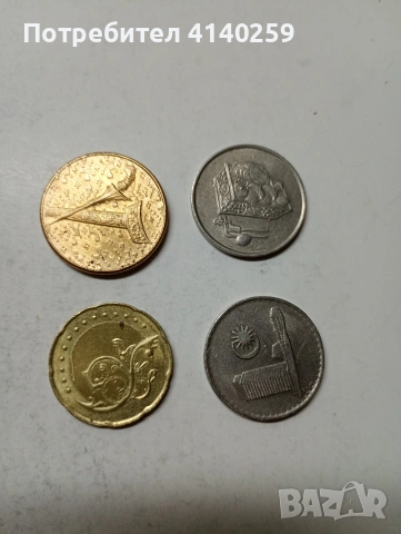 МАЛАЙЗИЯ МОНЕТИ , снимка 3 - Нумизматика и бонистика - 54337376