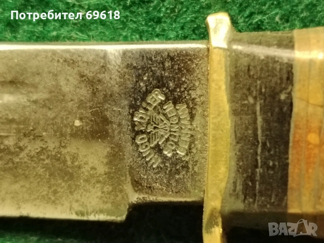 стар нож solingen , снимка 4 - Ножове - 55182252