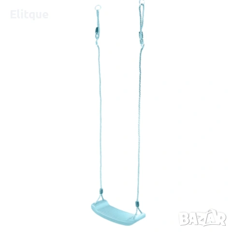 Детска градинска синя люлка – здрава, безопасна и регулируема до 75 кг, снимка 3 - Други - 54211809