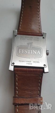 Оригинален мъжки часовник FESTINA, снимка 7 - Антикварни и старинни предмети - 54759455