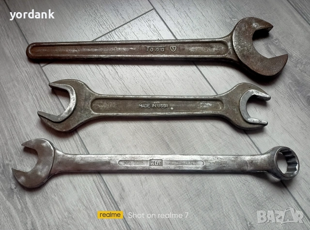 Гаечни ключове големи WGB, Tona DIN0625 46mm, 36mm-32mm 28mm 