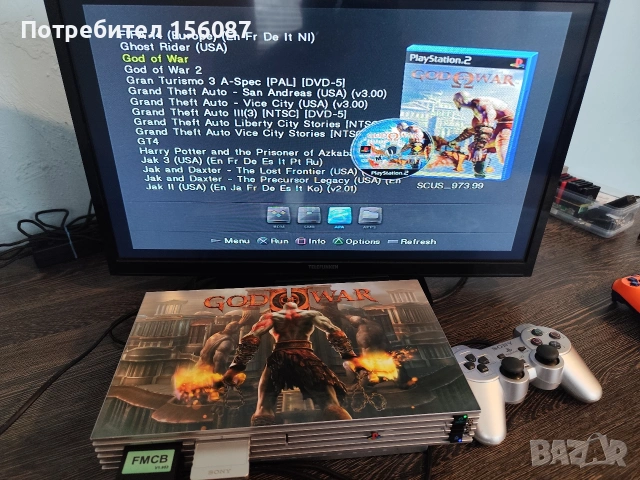 ✅ PS2 Fat Silver хак 100 игри HDD, снимка 2 - PlayStation конзоли - 54069147