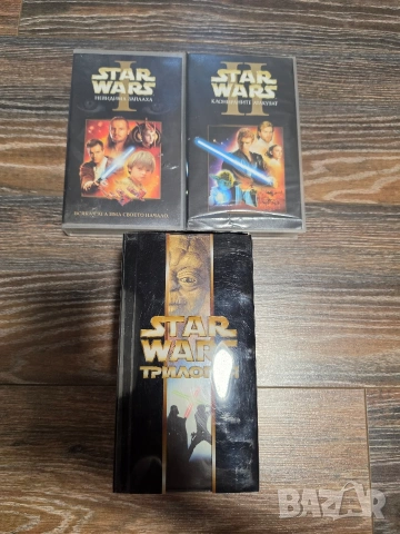 Продавам Star Wars на VHS, снимка 2 - Приключенски - 55066895