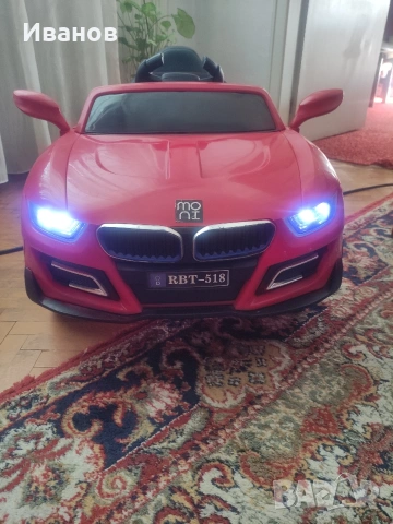 Перфектна Акумулаторна кола с родителски контрол и зарядно 