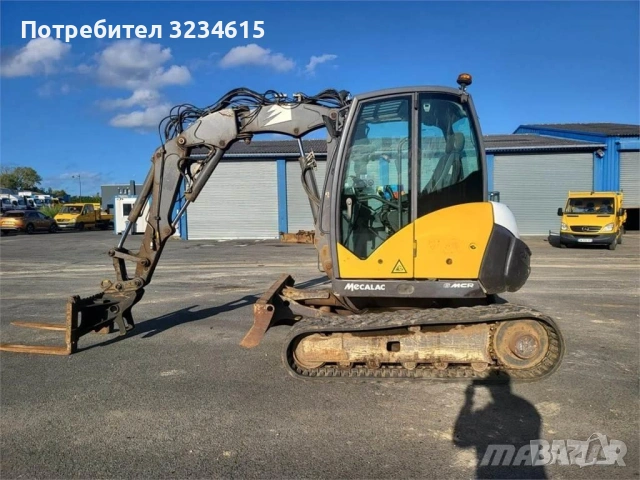 Mecalac 6mcr+клима+4кофи и вилици , снимка 14 - Индустриална техника - 54948055