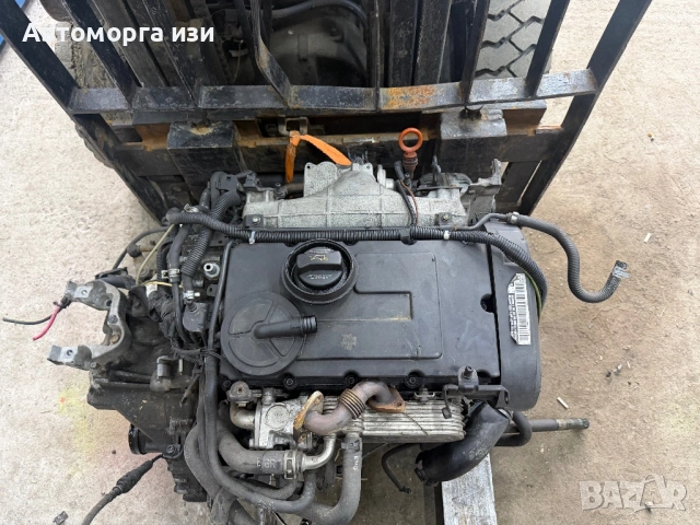 Оборудван двигател с скоростна кутия от VW 2.0 дизел 140 кс , снимка 2 - Части - 54572205