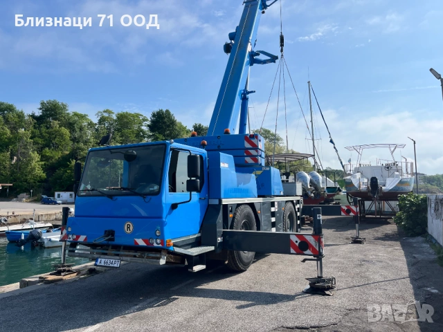 Автокран Царево 35т 50т 70т 90т, снимка 9 - Индустриална техника - 48247806