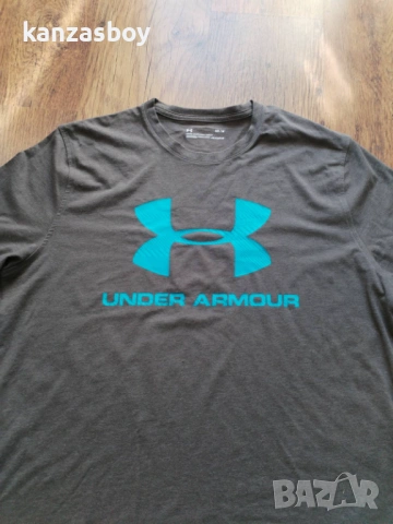 Under Armour - страхотна мъжка тениска КАТО НОВА M, снимка 4 - Тениски - 54714911