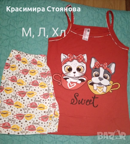 Летни пижами , снимка 5 - Пижами - 54661628