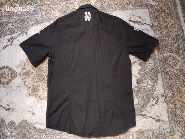 Hummel Giant Alpecin мъжка риза с къс ръкав размер L, снимка 5 - Ризи - 55224552
