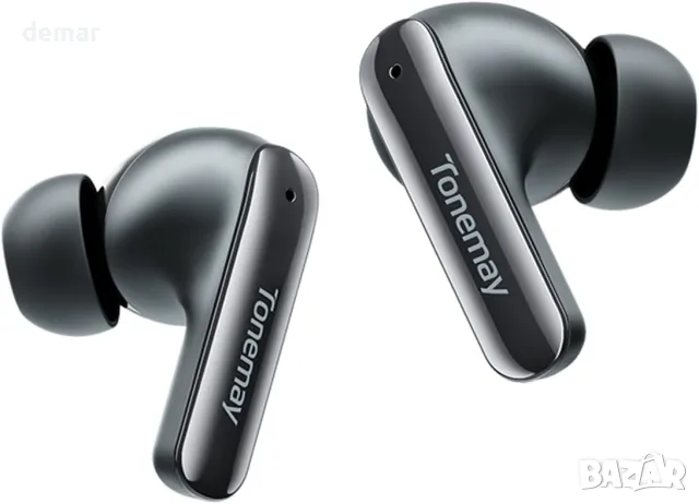 Безжични слушалки, M4 шумопотискащи слушалки с 4 микрофона, Bluetooth 6