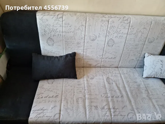 Разтегателен диван с ракла, снимка 3 - Дивани и мека мебел - 55286533