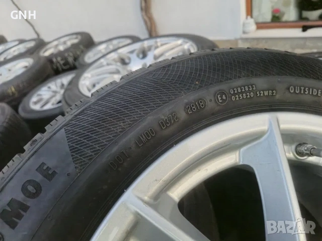 Джанти Bmw 17 цола , 5х112 , 7.5j ,et27 , 225/55/17 Mercedes Audi, снимка 7 - Гуми и джанти - 54493251