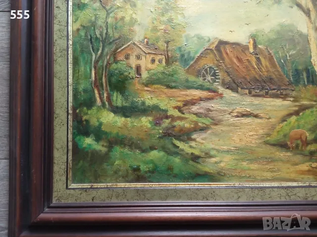 Голяма картина масло - пейзаж, снимка 6 - Картини - 55344956