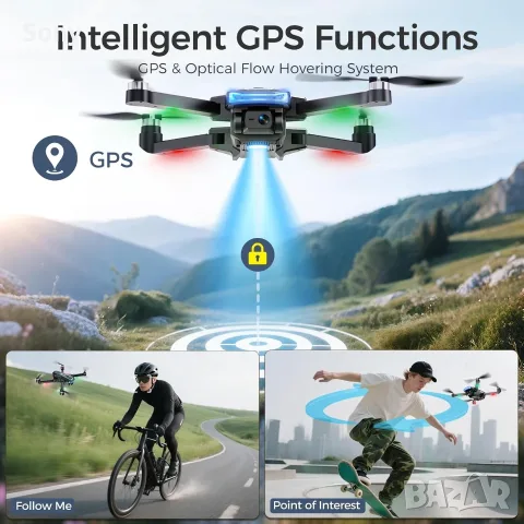 G10 GPS дрон с 4K камера, снимка 3 - Дронове и аксесоари - 55323736