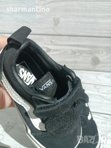 Vans кожени унисекс N 22,5, снимка 6 - Детски маратонки - 54444255