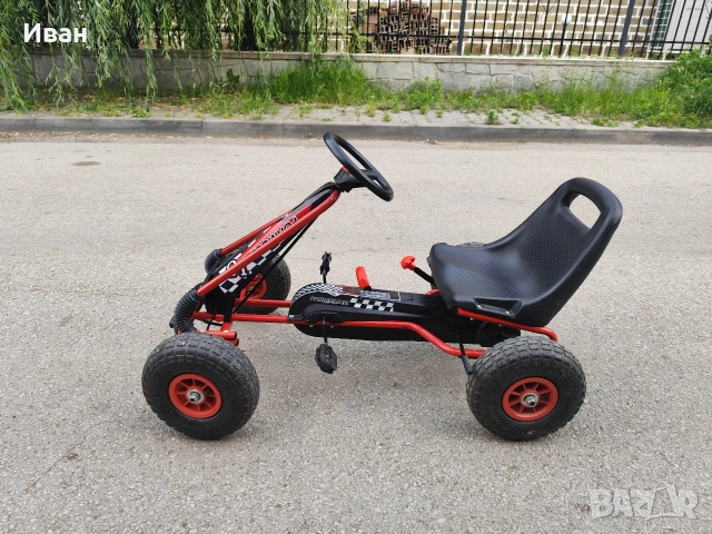 Картинг с педали FORMULA 1, снимка 4 - Детски велосипеди, триколки и коли - 54873851