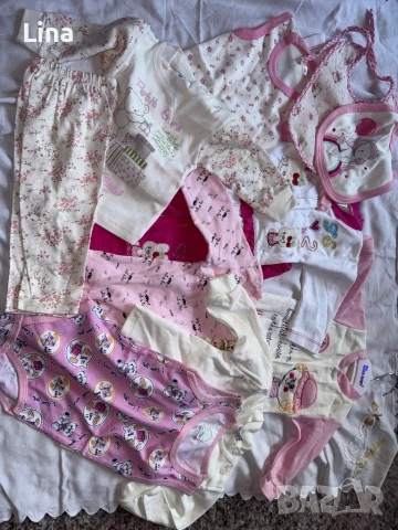 Дрехи за момиче, снимка 14 - Комплекти за бебе - 54110501